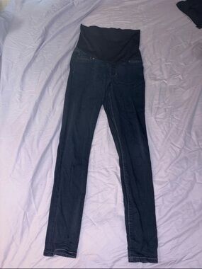 Liverpool Maternity Dark Wash Skinny Jeggings